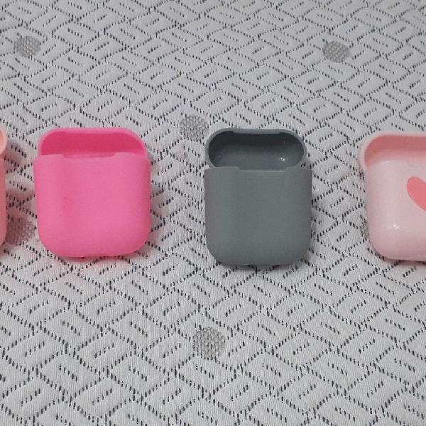 capinhas de silicone flexíveis para airpods