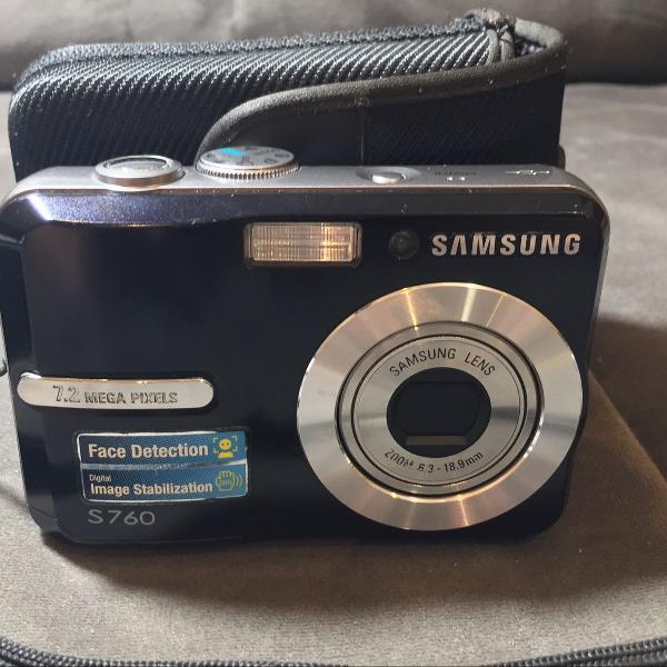 câmera digital samsung s760
