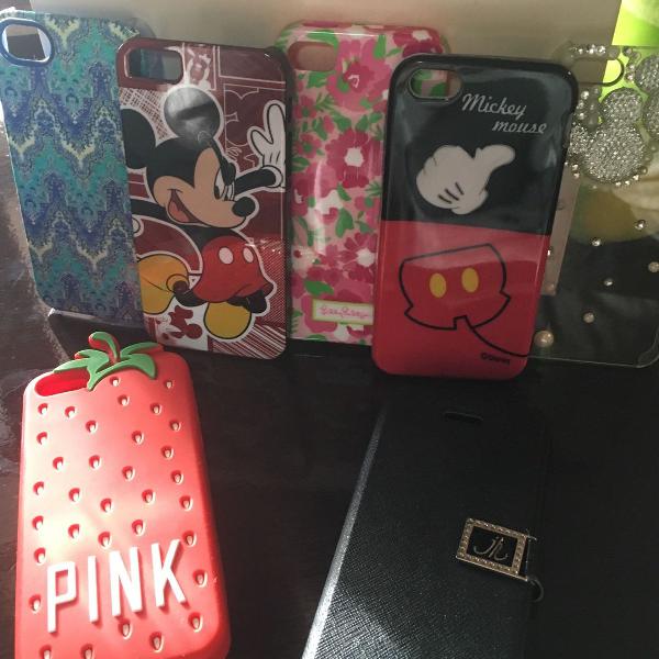 conjunto de capinhas para iphone 5s