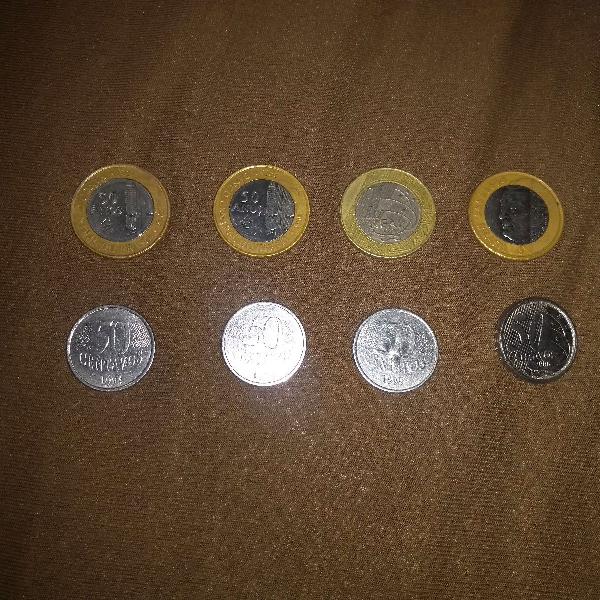 moedas comemorativas