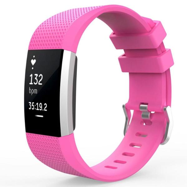 pulseira fitbit charge 2 relógio cor rosa g avulso