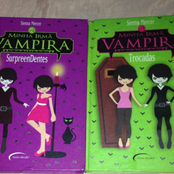 1 e 2 livro de minha irmã é uma vampira
