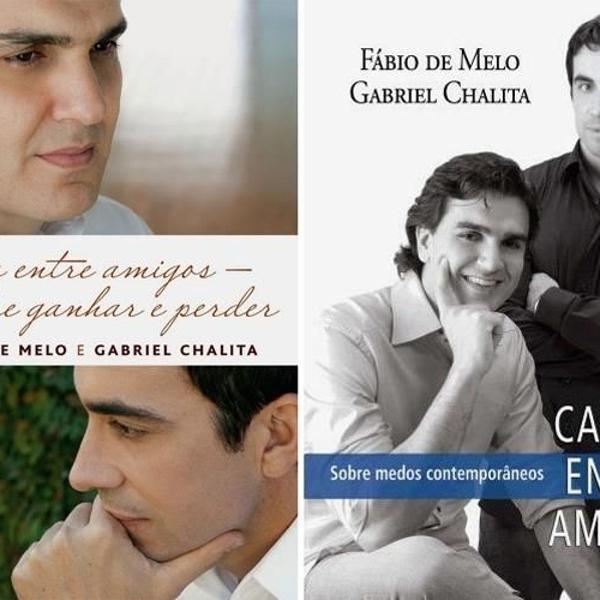 2 livros cartas entre amigos fábio de melo e gabriel