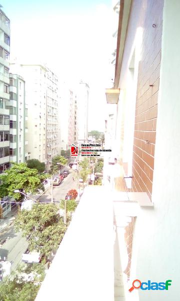 Apartamento 2 quartos, 1 vaga, Boqueirão,Santos