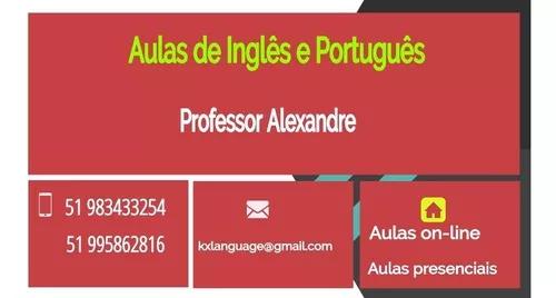 Aulas De Inglês E Português