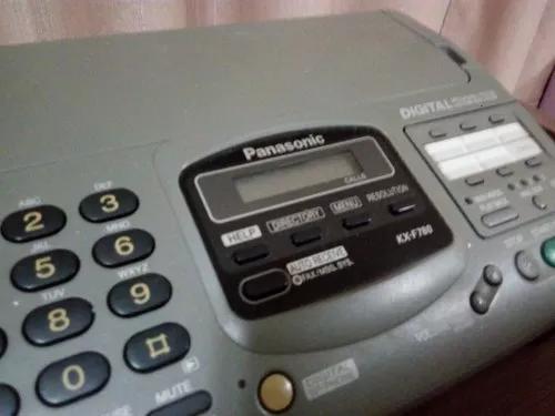 Fax Panasonic Kf 780 Papel Termico Para Colecionadores Top