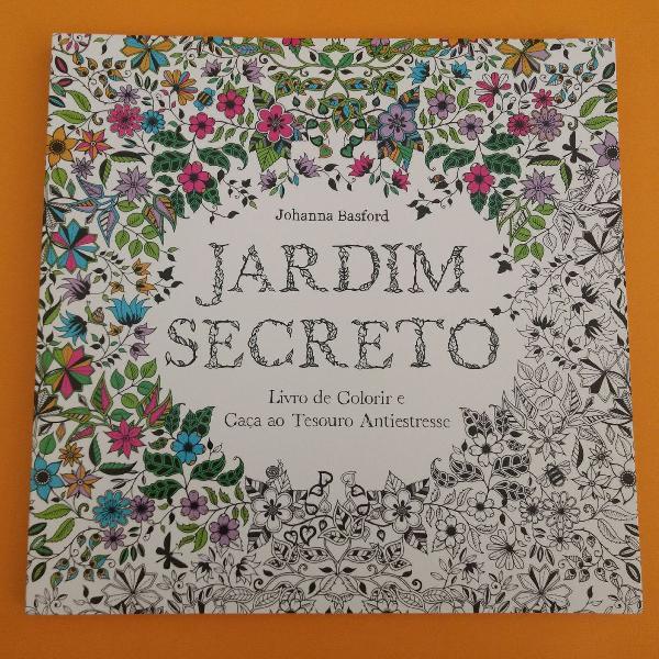 Jardim Secreto - Livro de colorir