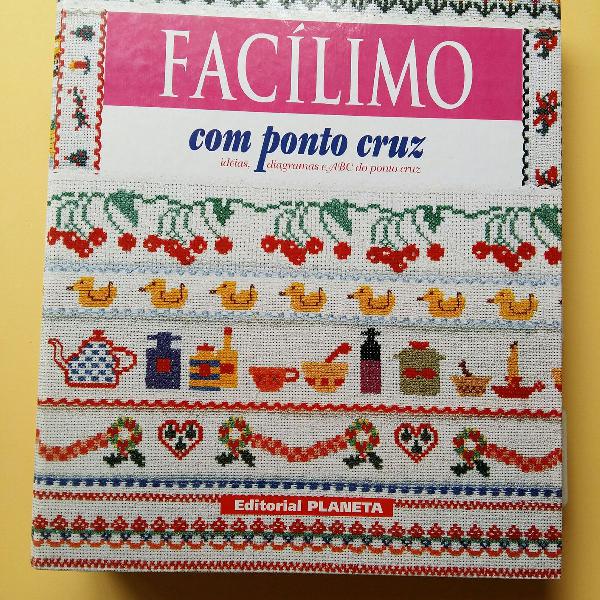 Livro Fichário Facílimo Ponto Cruz - Volume 1