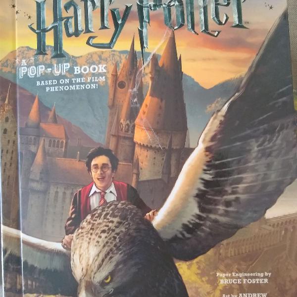 Livro Pop UP Book Harry Potter