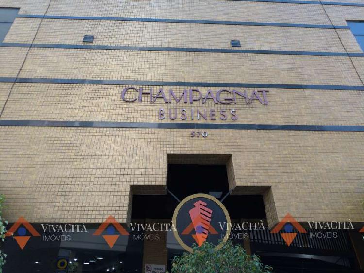 Sala Comercial no Champagnat Business Center no 25° andar