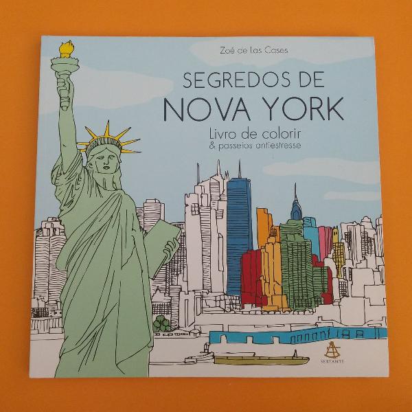 Segredos de Nova York - Livro de colorir