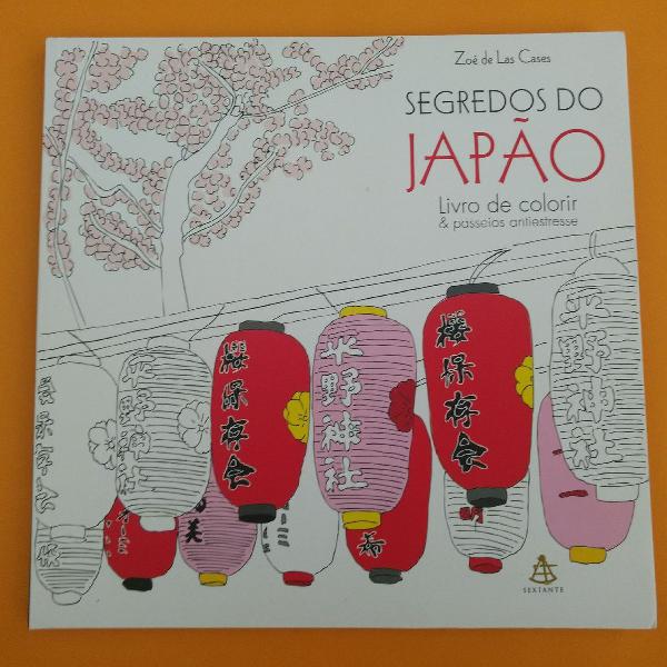 Segredos do Japão - Livro de colorir