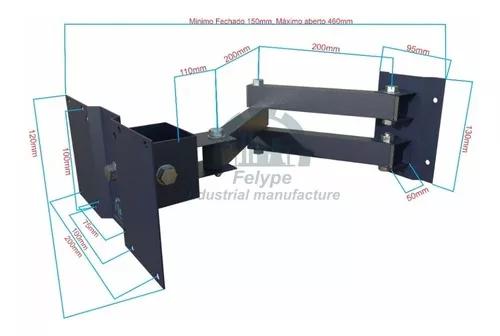 Suporte Articulado Tv Monitor Lcd Led Plasma 17 A 32 Pol.