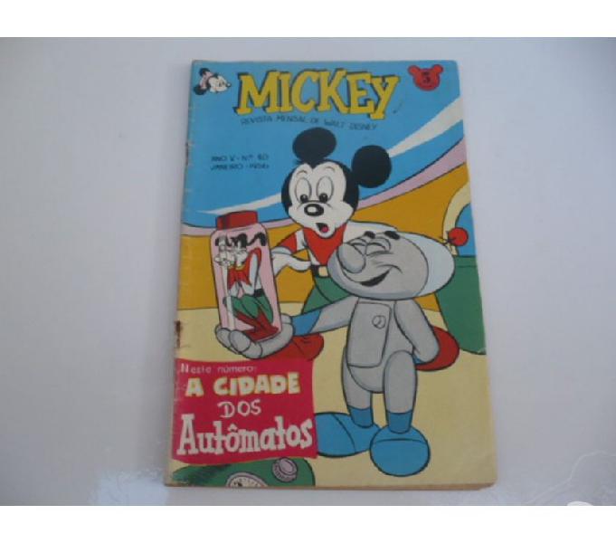 Vendo grandes lotes de gibis antigos do Mickey e outros