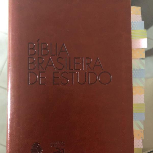 bíblia brasileira de estudo hagnos