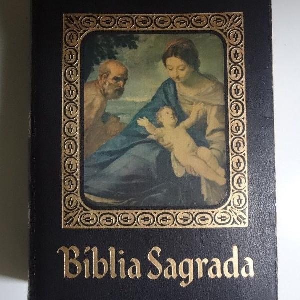 bíblia sagrada edição barça 1968