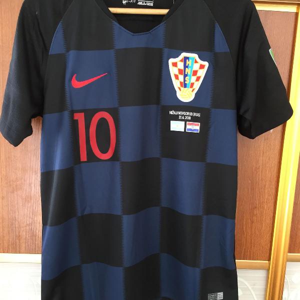 camisa croácia copa mundo 2018 argentina x croácia #modric