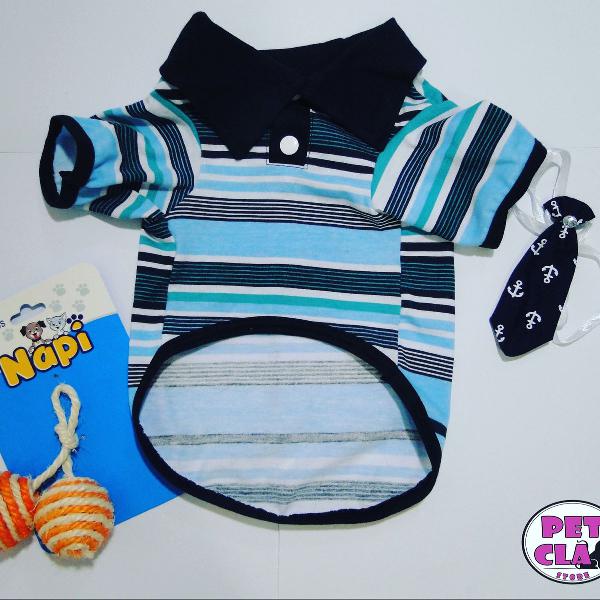 camisa polo pet