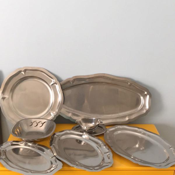 conjunto de inox 7 peças