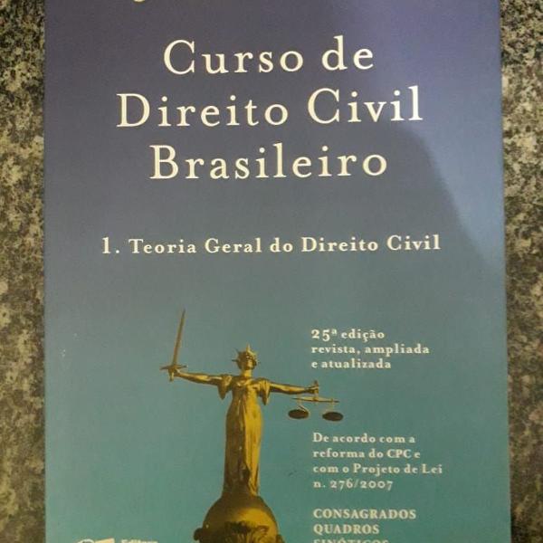 curso de direito civil brasileiro - teoria geral do direito