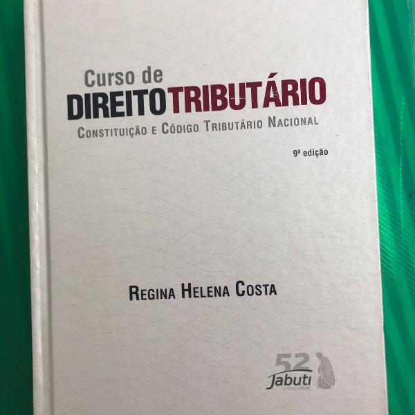 curso de direito tributário - constituição e código