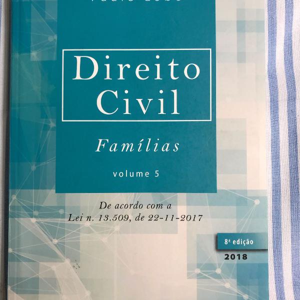 direito civil - famílias - vol. 5 - 8ª ed. 2018