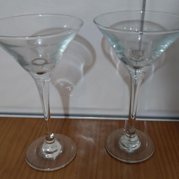 duas taças para martini marguerita