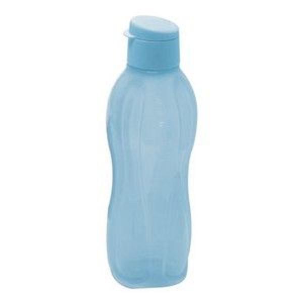 eco tupper garrafa plus redonda azul céu 1 litro