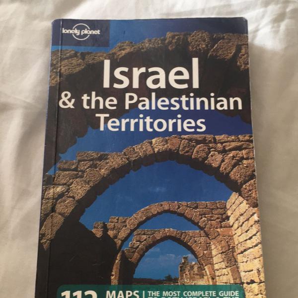 guia lonely planet israel e palestina em inglês