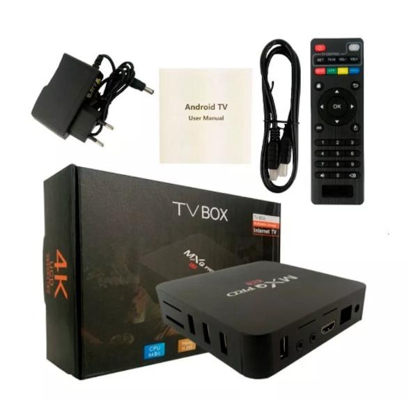 kit tv box transforme sua tv em smart 4k pro 3gb/16gb