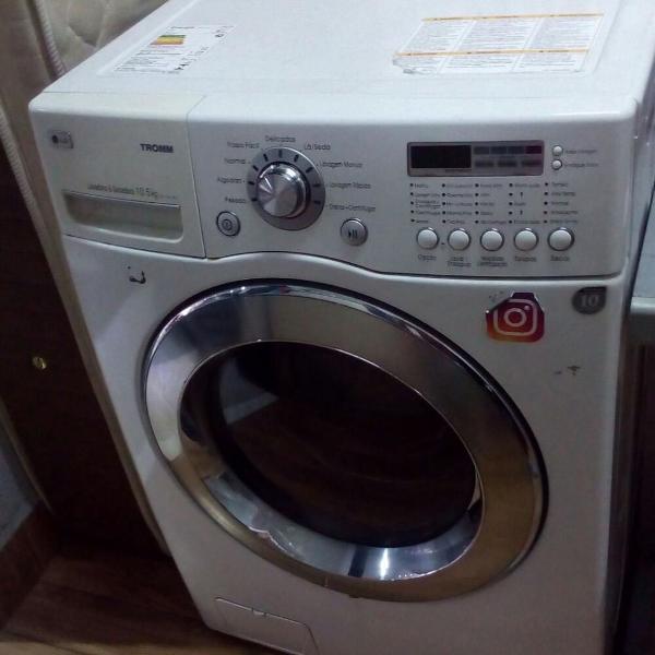 lavadora e secadora lg