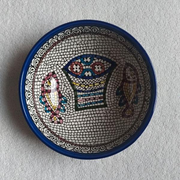 lindo bowl com desenho de mosaico