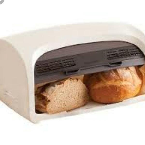 linha Smart, porta pão tupperware