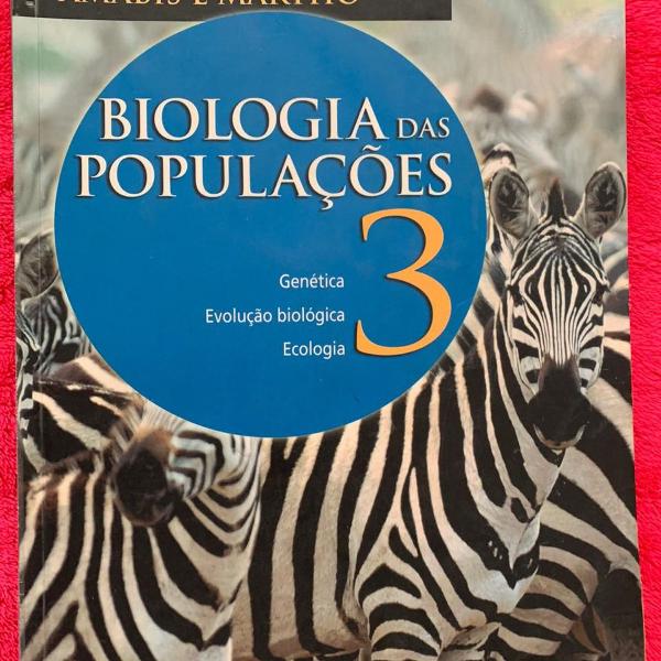 livro - biologia das populações - 3ª série