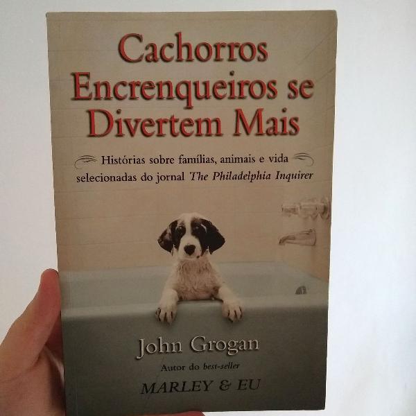 livro cachorros encrenqueiros se divertem mais