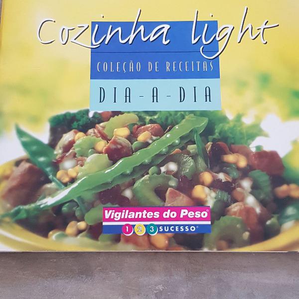 livro cozinha light receitas dia-a-dia