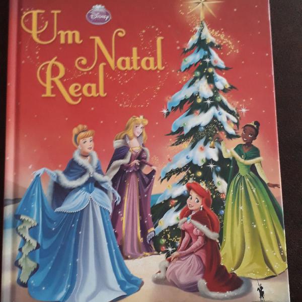 livro da disney, um natal real