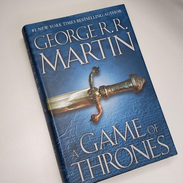 livro guerra dos tronos - game of thrones - em inglês capa