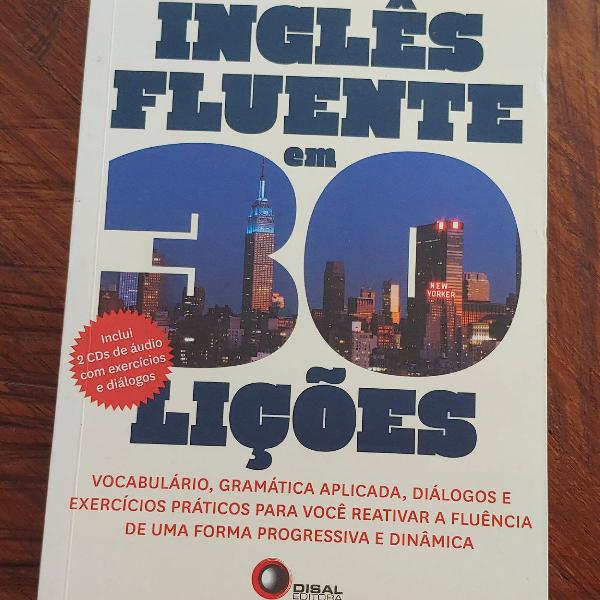 livro inglês fluente em 30 lições de josé roberto da