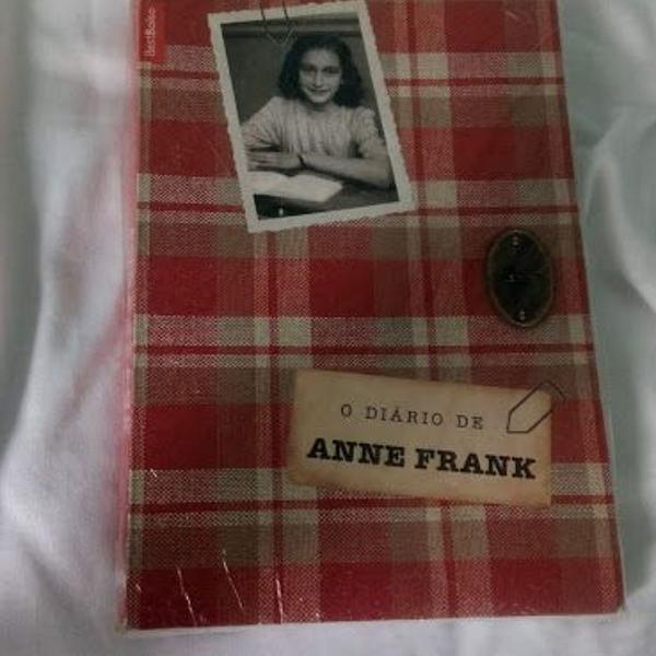 livro o diário de anne frank - pocket