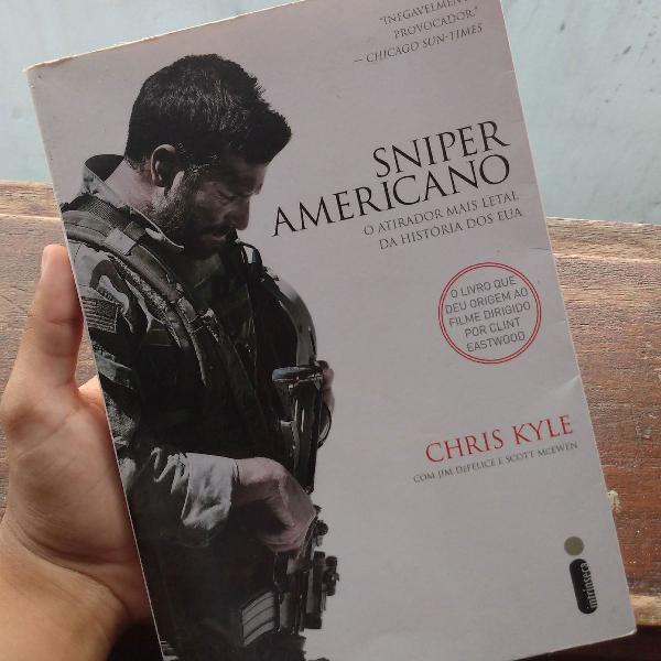 livro: sniper americano