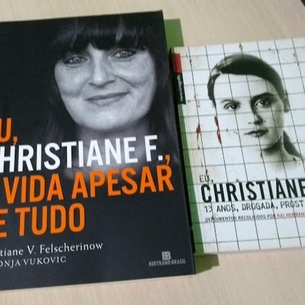 livros christiane f antes e depois