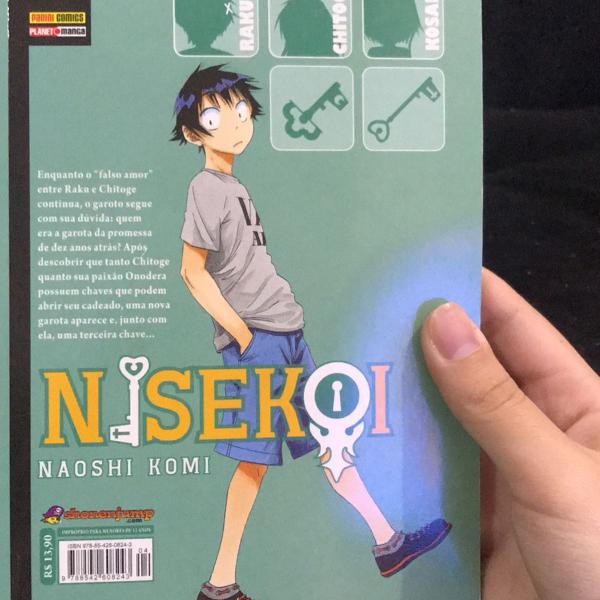 mangá nisekoi vol 4