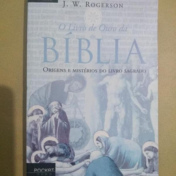 o livro de ouro da bíblia - j. w. rogerson - pocket ouro