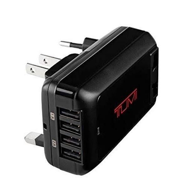 tumi - adaptador usb 4 entradas - conversor internacional