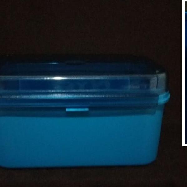 tupperware caixa visual box tampa de policarbonato 4 litros