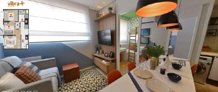 Apartamento 40 m² com 2 quartos em Vila Mascote - São