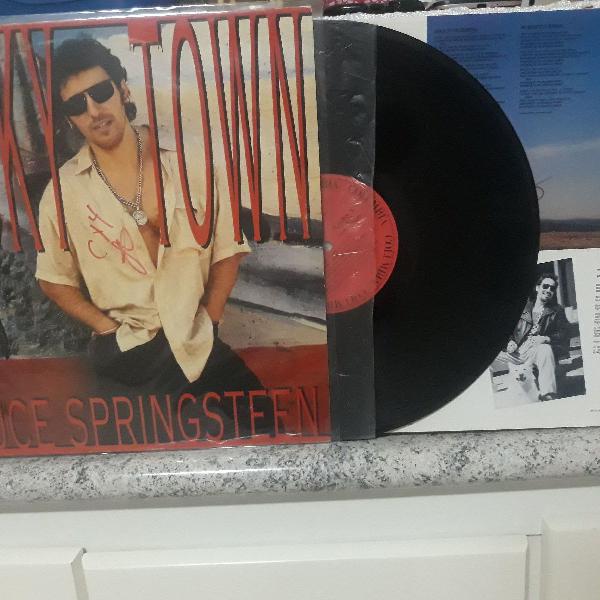 Bruce Springsteen- Luck Town LP Promo Encarte