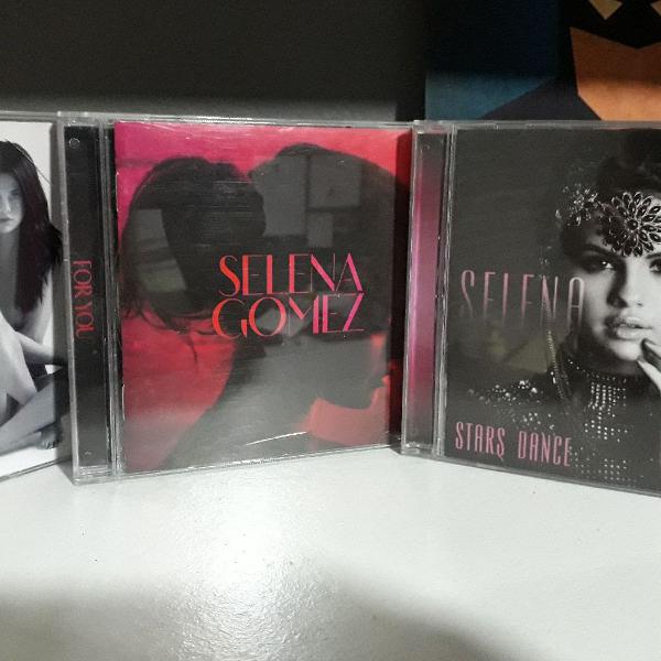 CDs Selena Gomez (Stars Dance, For You e Revival)