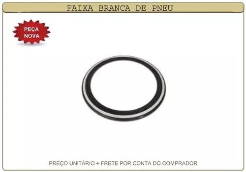 Faixa Banda Branca Pneu - 13, 14, 15 E 16 - Filete 4 -